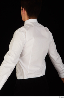  Jamie bow tie dressed uniform upper body waiter uniform white shirt 0004.jpg